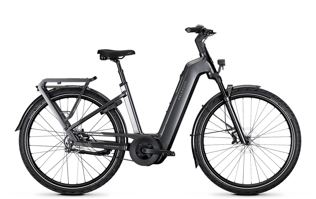 Kalkhoff IMAGE 5+ MOVE schwarz | 800WH | E-Bike Damen City | 2025 | Freilauf-Nabe Kalkhoff IMAGE 5+ MOVE schwarz | 800WH | E-Bike Damen City | 2025 | Freilauf-Nabe