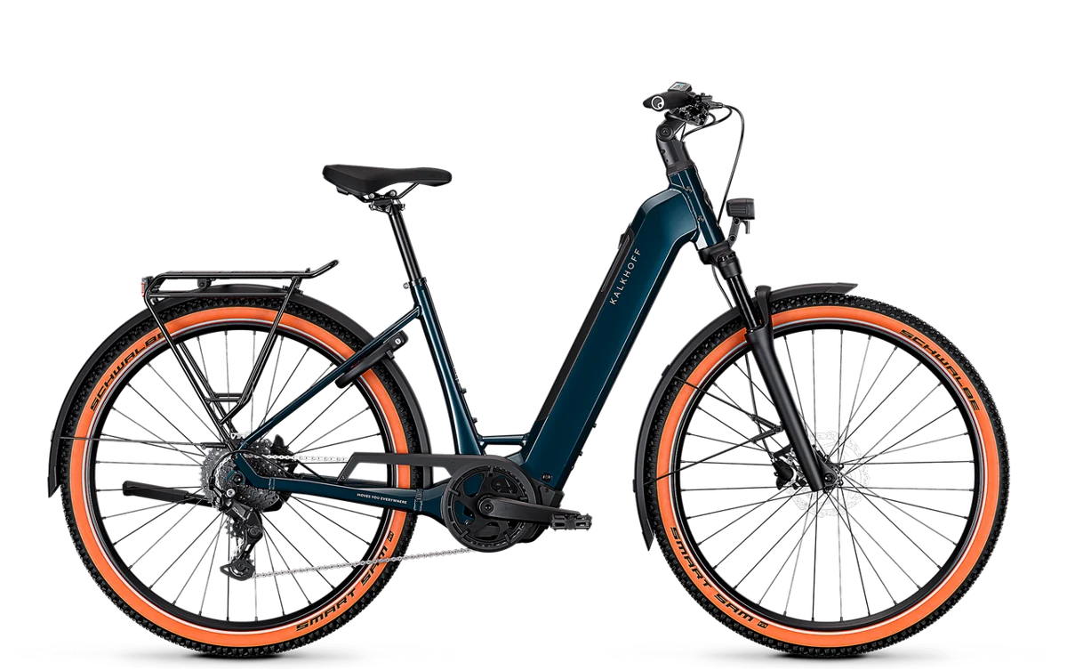 Kalkhoff ENTICE 3 ADVANCE blau | 600WH | E-Bike Damen Trekking | 2025 | Kettenschaltung