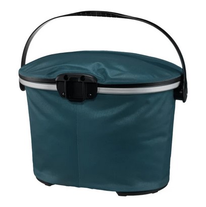 Up-Town City blau Lenkerkorb wasserdicht abnehmbar 15L