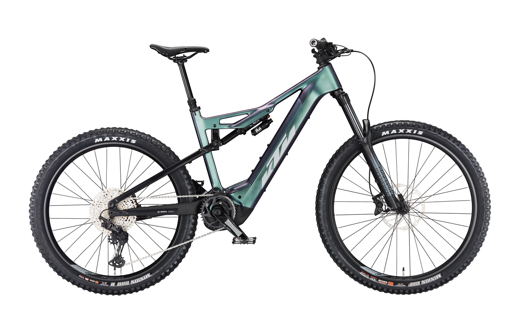 KTM MACINA KAPOHO ELITE grün | 750WH | E-MTB Fully | 2024 | Kettenschaltung