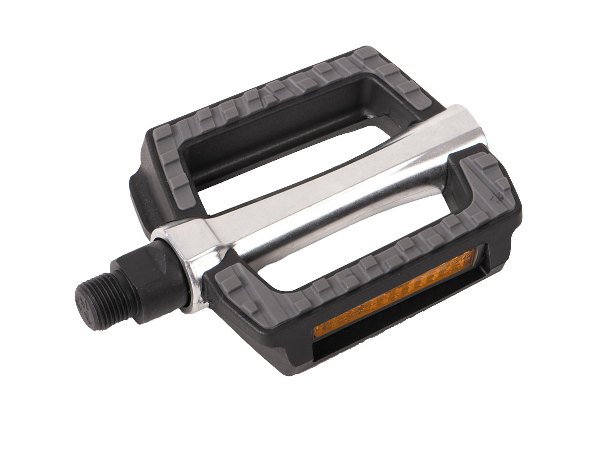 Pedal E-Bike City schwarz Aluminium Kunststoff Pedal E-Bike City schwarz Aluminium Kunststoff