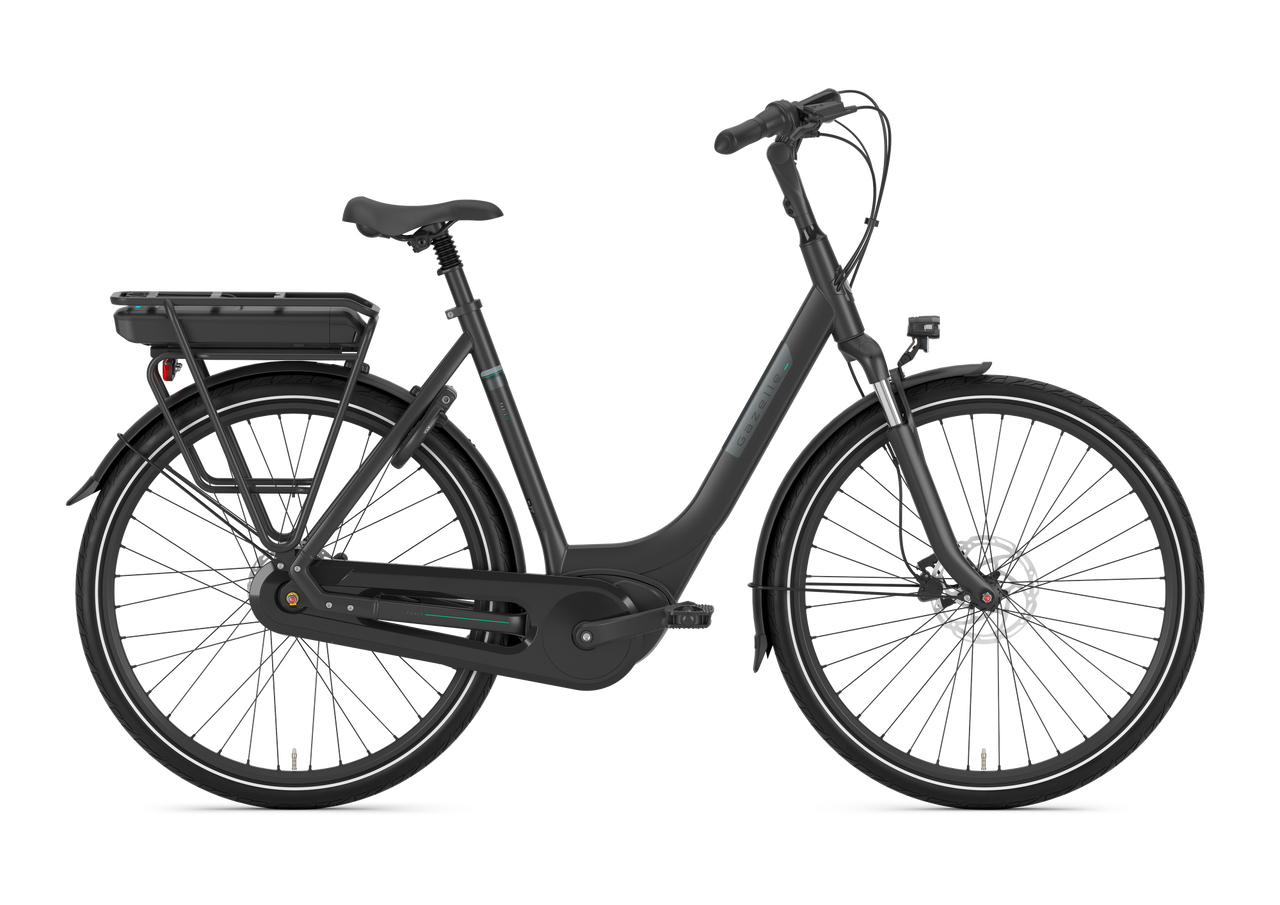 Gazelle Paris C8 HMB schwarz | 500WH | E-Bike Damen City | 2025 | Rücktritt-Nabe