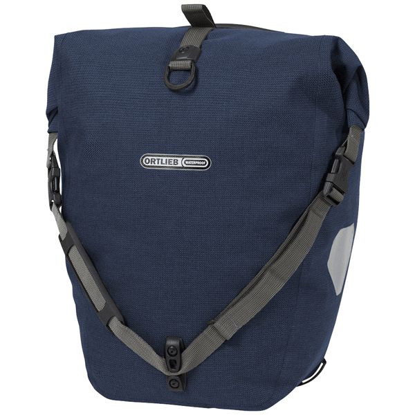 Back-Roller Urban blau Seitentaschen wasserdicht abnehmbar