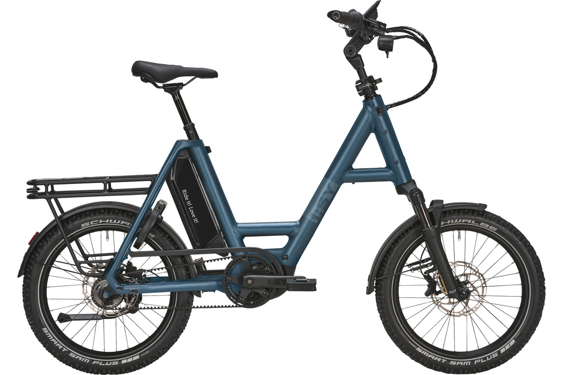 i:SY E5 ZR F CX Adventure blau | 800WH | E-Bike Kompakt | 2025 | Freilauf-Nabe