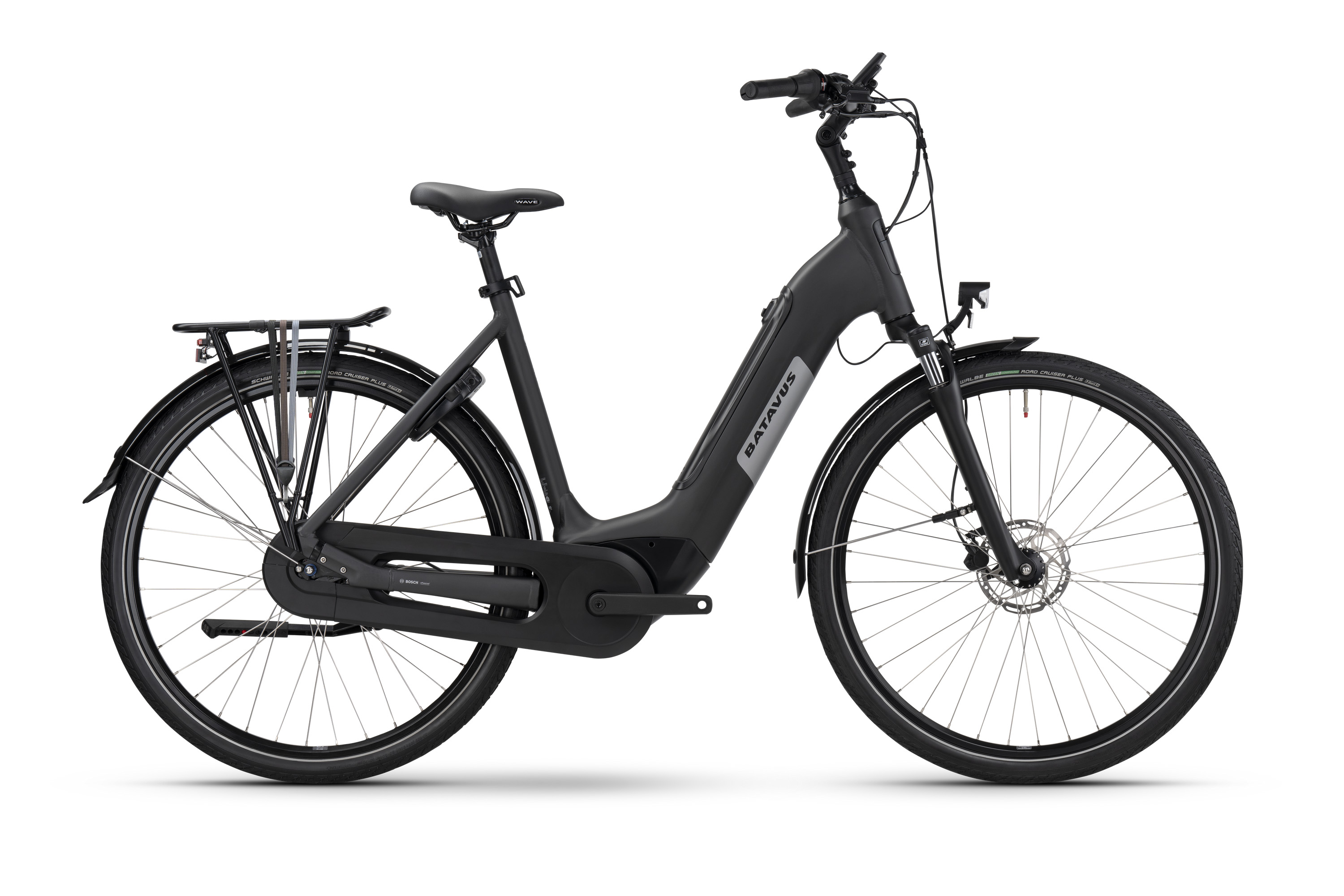 Batavus Altura E-go® Power Pro FL schwarz | 500WH | E-Bike Damen City | 2024 | Freilauf-Nabe