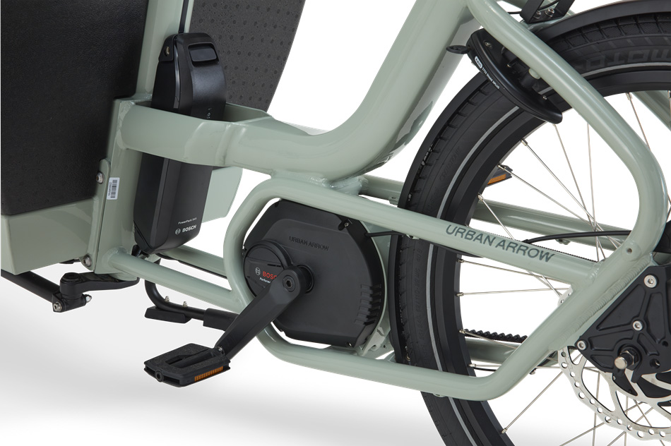 Urban Arrow Family Performance Plus grün | 545WH | E-Lastenrad | 2024 | Automatik