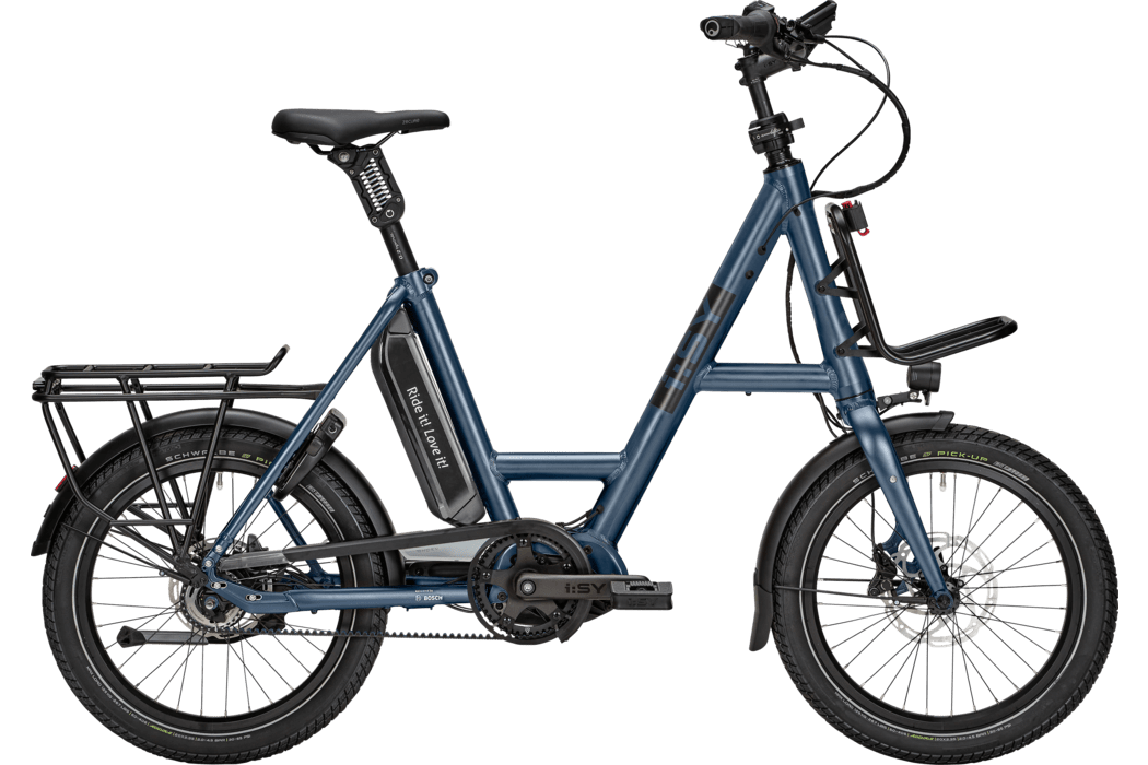 i:SY XXL E5 ZR F CX blau | 545WH | E-Bike Kompakt | 2025 | Freilauf-Nabe