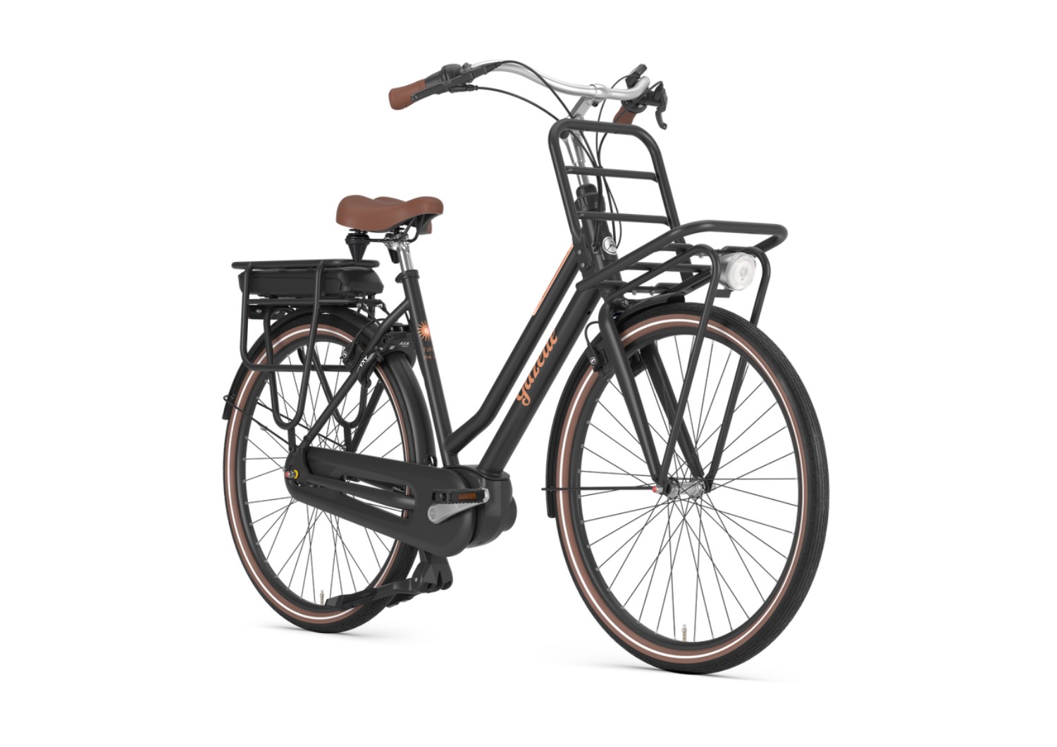 Gazelle Miss Grace C7 HMB Smart schwarz | 500WH | E-Bike Damen City | 2024 | Freilauf-Nabe