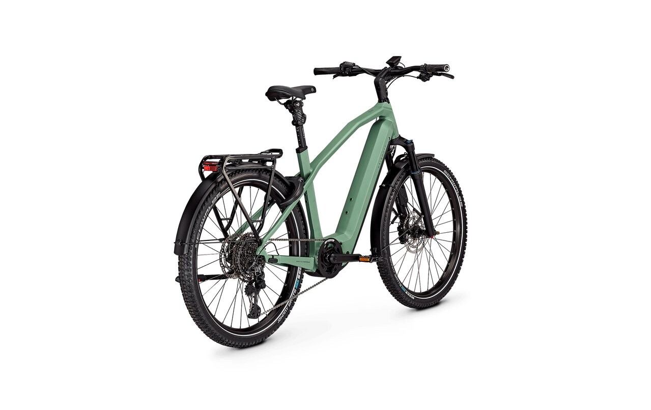 Kalkhoff ENTICE 7.B ADVANCE+ ABS grün | 750WH | E-Bike Herren Trekking | 2025 | Kettenschaltung