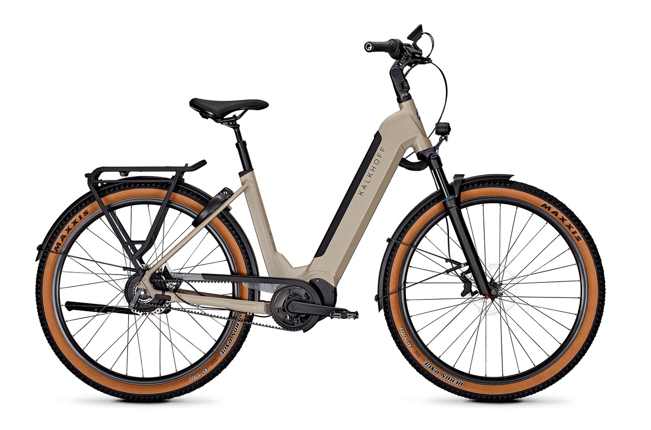 Kalkhoff ENTICE 5.B EXCITE+ grau | 625WH | E-Bike Damen Trekking | 2025 | Enviolo