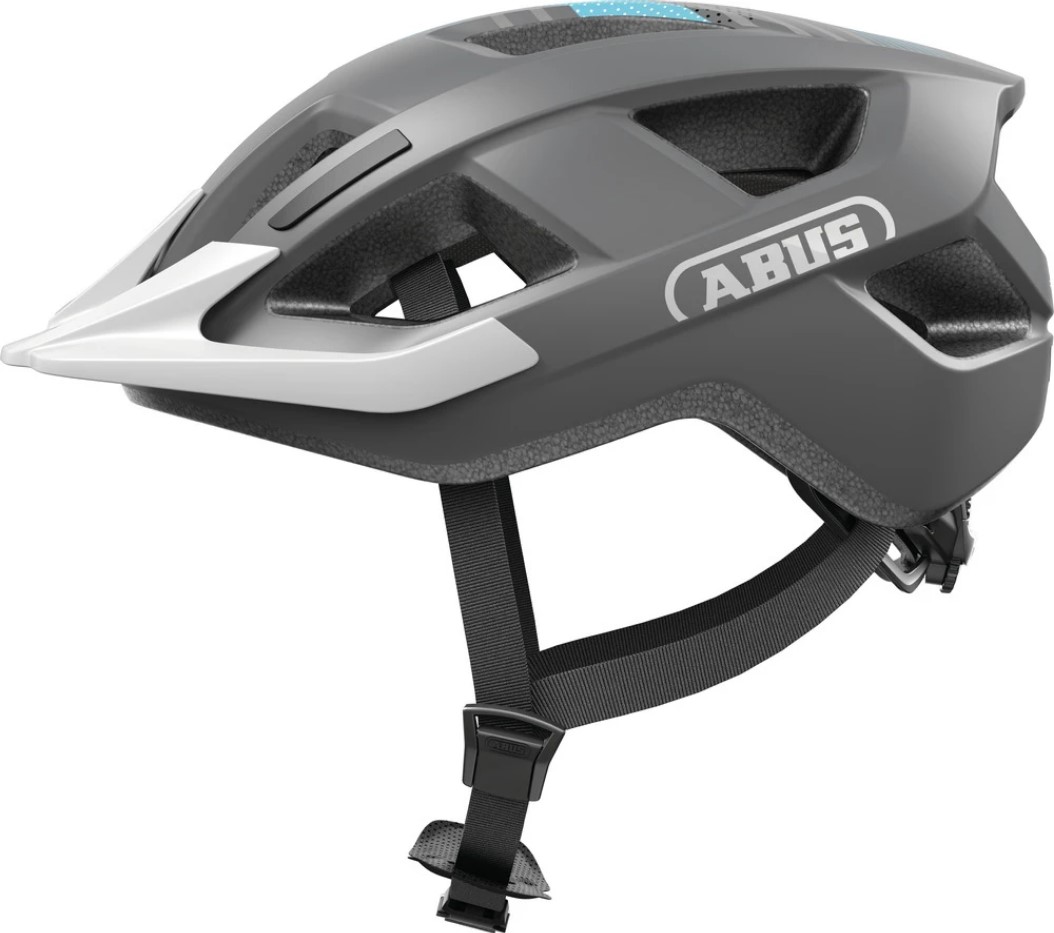 Abus Helm Aduro 3.0 LED race grey L 58-62 cm