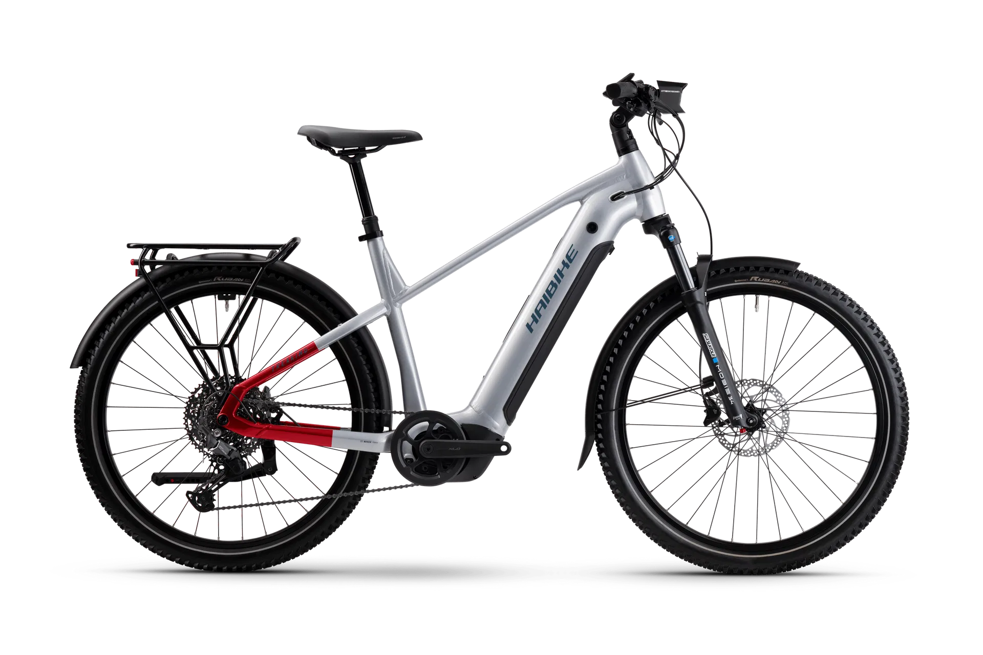 Haibike Trekking 7 grau | 800WH | E-Bike Herren Trekking | 2025 | Kettenschaltung