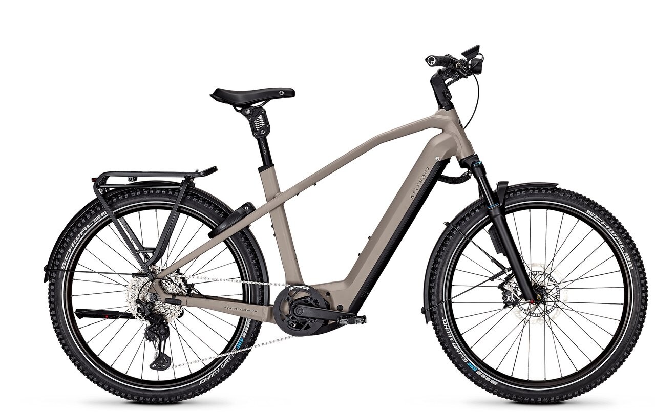 Kalkhoff ENTICE 7.B ADVANCE+ ABS grau | 750WH | E-Bike Herren Trekking | 2025 | Kettenschaltung