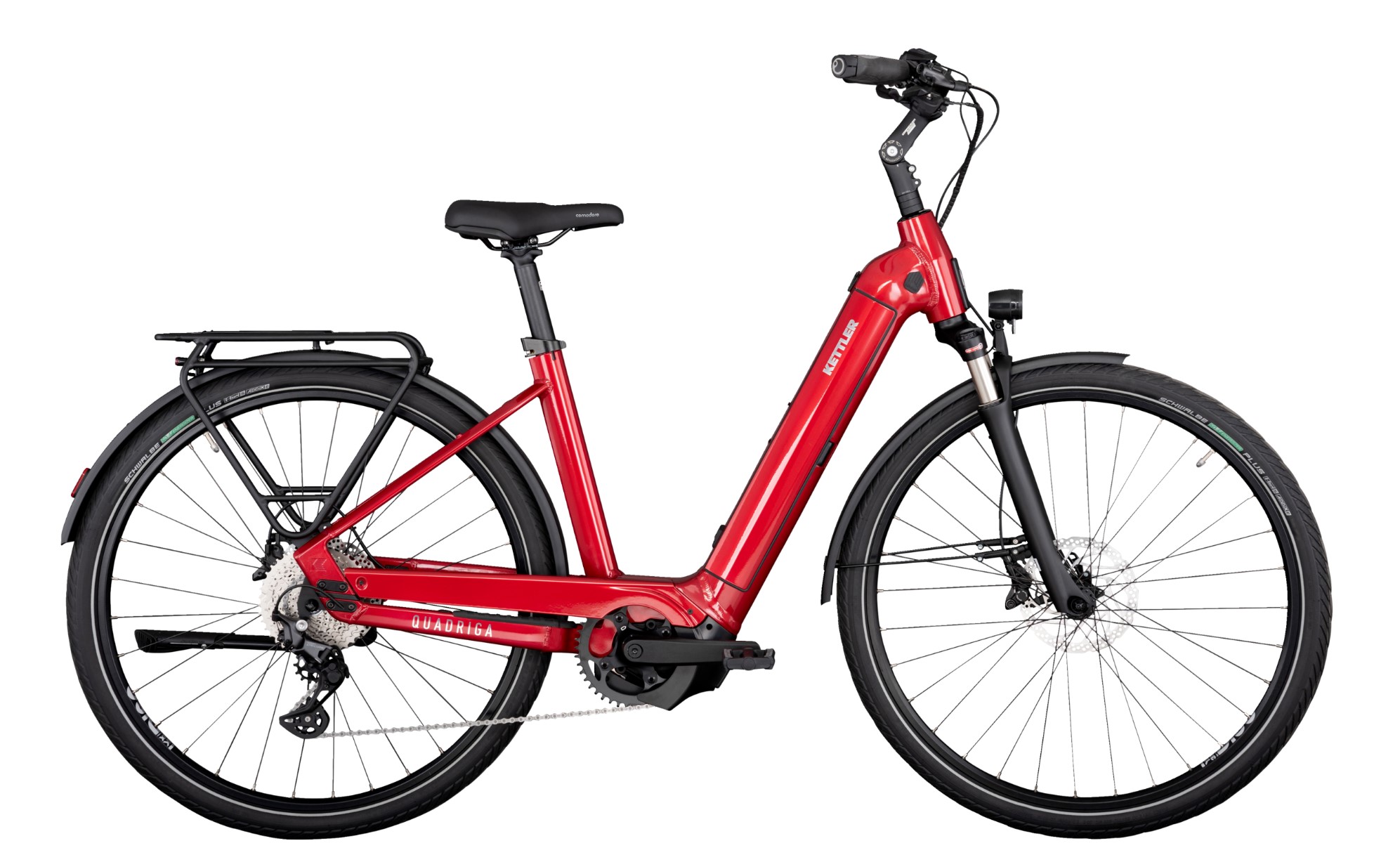Kettler QUADRIGA CX10 LG rot | 750WH | E-Bike Damen Trekking | 2024 | Kettenschaltung