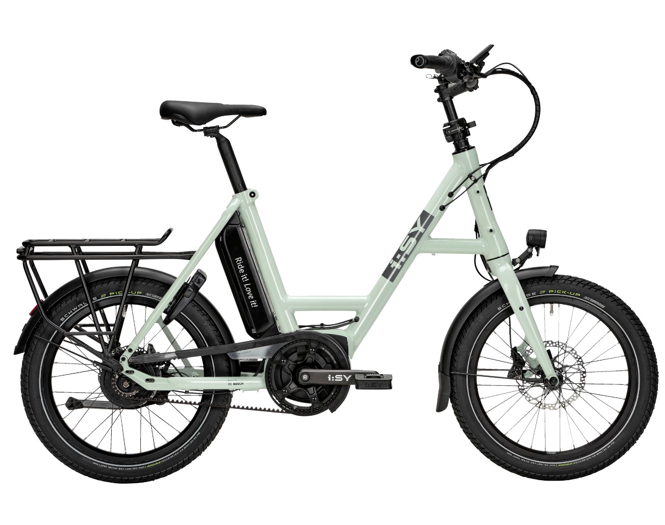 i:SY N3.8 ZR mint grün  | 545WH | E-Bike Kompakt | 2024 | Enviolo