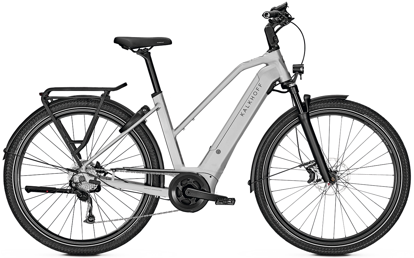 Kalkhoff ENDEAVOUR 5.B MOVE+ grau (hell) | 625WH | E-Bike Damen Trekking | 2024 | Kettenschaltung