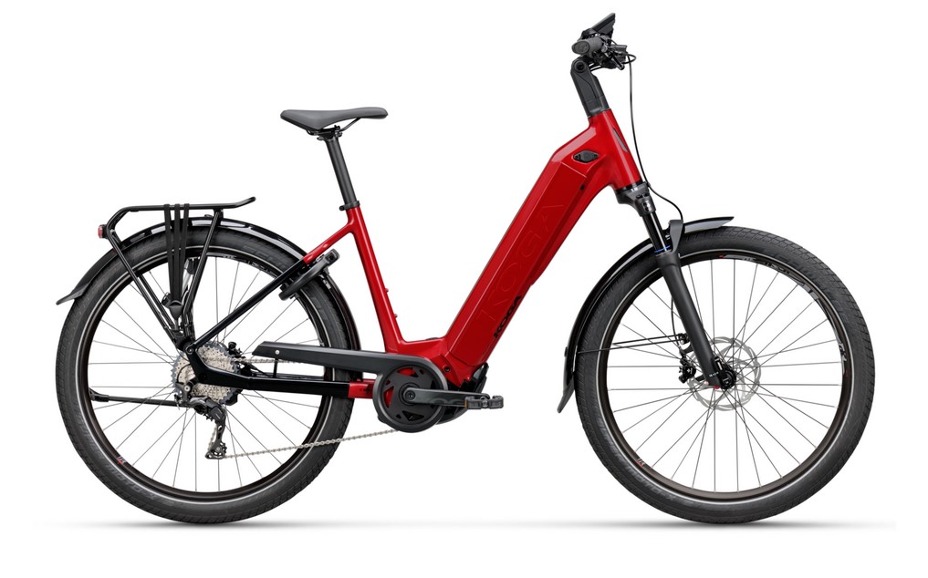 Koga Miyata PACE B05 Suspension rot | 750WH | E-Bike Damen Trekking | 2024 | Kettenschaltung