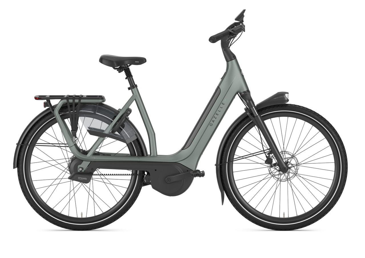 Gazelle Avignon C380+ grün | 800WH | E-Bike Damen City | 2026 | Enviolo Automatic Gazelle Avignon C380+ grün | 800WH | E-Bike Damen City | 2026 | Enviolo Automatic