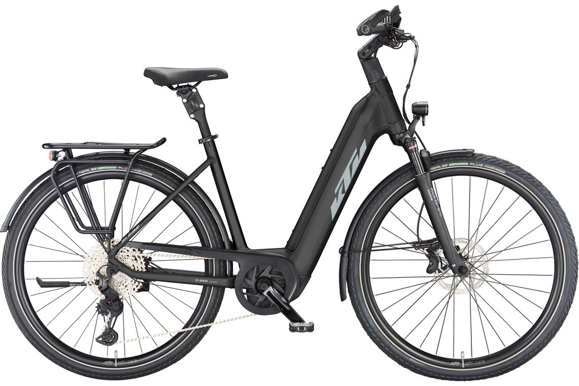 KTM MACINA STYLE 720 schwarz | 750WH | E-Bike Damen Trekking | 2024 | Kettenschaltung