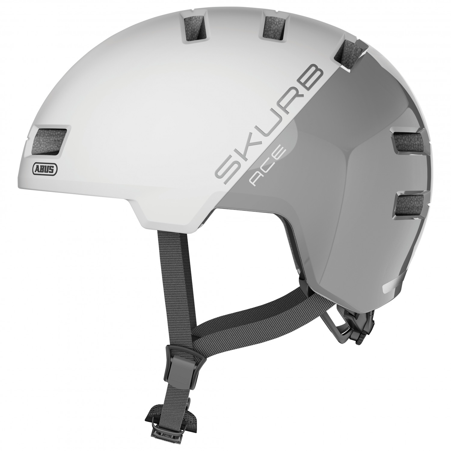 Helme Urban Skurb Ace weiß M 55-59cm