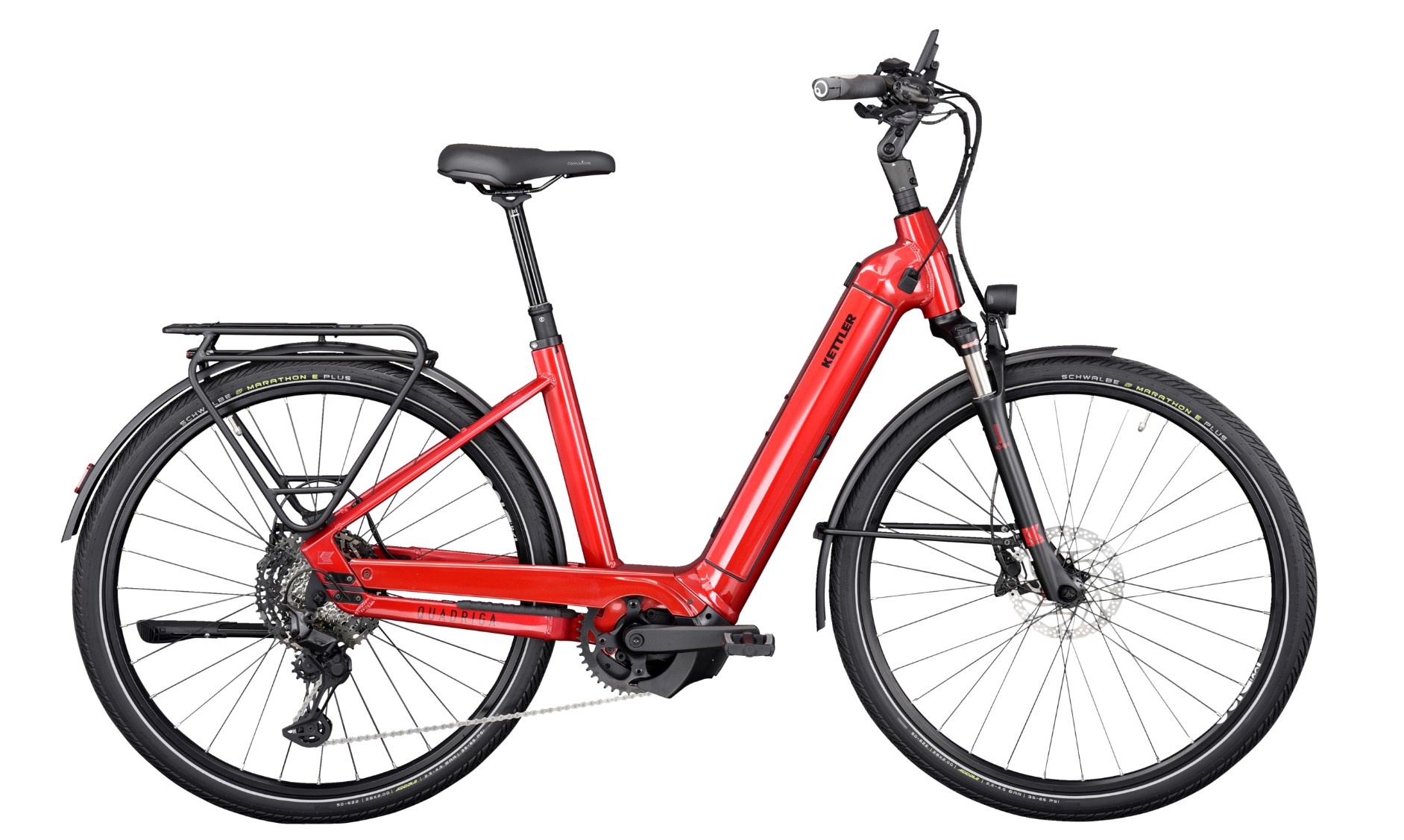 Kettler QUADRIGA COMP CX11 LG rot | 750WH | E-Bike Damen Trekking | 2024 | Kettenschaltung