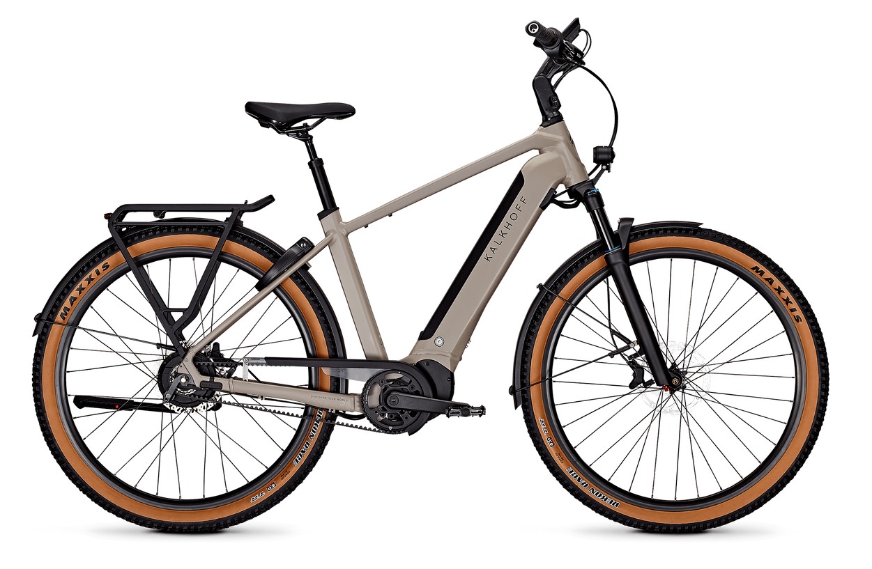 Kalkhoff ENTICE 5.B EXCITE+ grau | 625WH | E-Bike Herren Trekking | 2025 | Enviolo