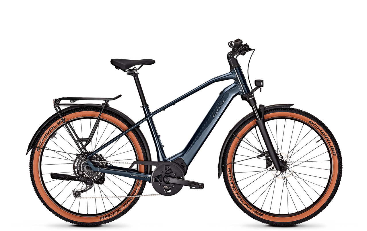 Kalkhoff ENTICE L ADVANCE blau | 400WH | E-Bike Herren Trekking | 2025 | Kettenschaltung