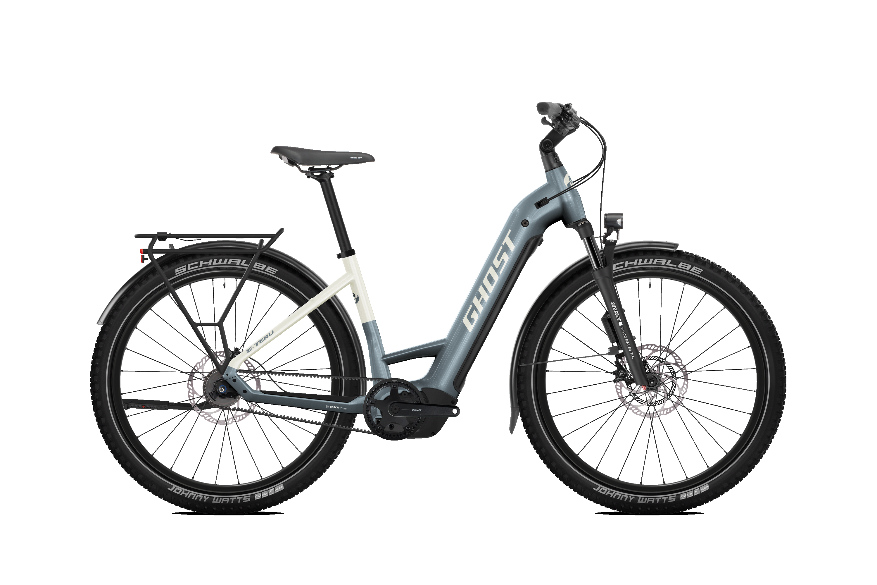 Ghost E-TERU PRO EQ ABS grau | 800WH | E-MTB Hardtail | 2025 | Freilauf-Nabe