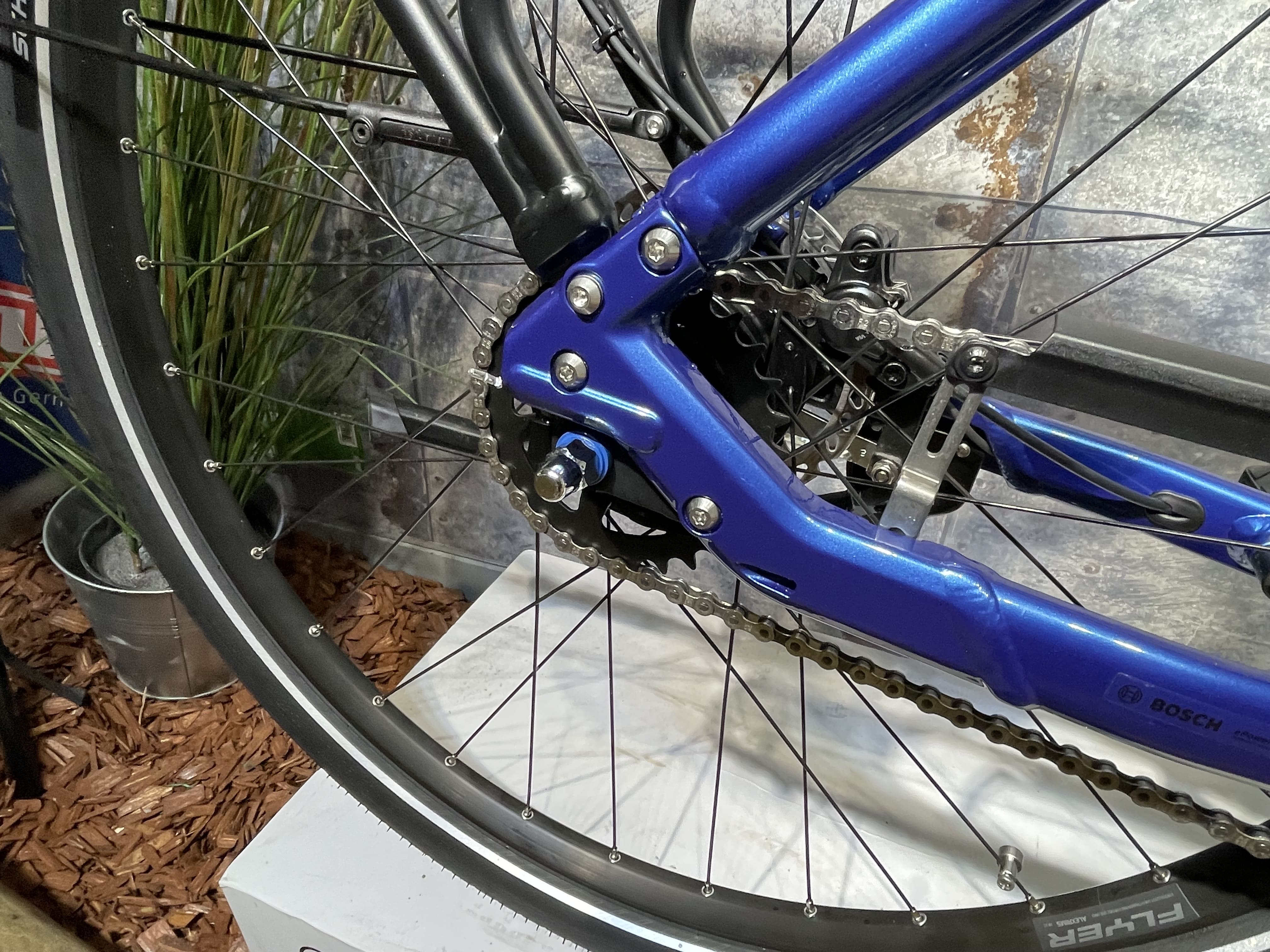 Flyer Gotour6 5.41R blau | 625WH | E-Bike Damen City | 2022 | Rücktritt-Nabe