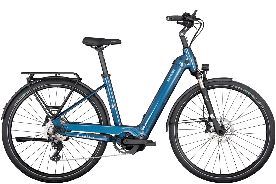 Kettler QUADRIGA CX10 LG blau | 750WH | E-Bike Damen Trekking | 2024 | Kettenschaltung