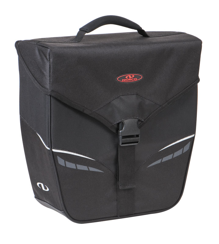 Norco Orlando City Satteltasche schwarz Klick Verschl 14L Norco Orlando City Satteltasche schwarz Klick Verschl 14L
